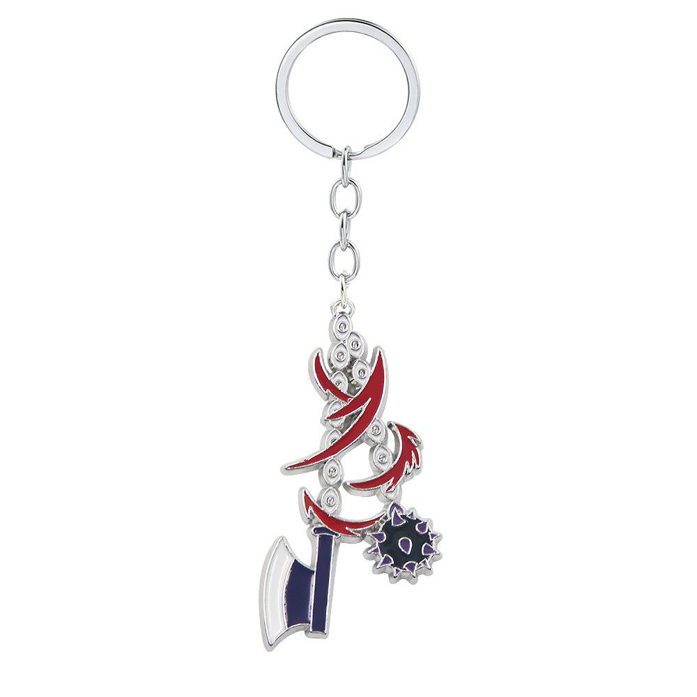 Anime Sword Metal Keychain Pendant