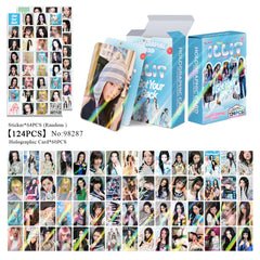 124PCS I Got Your Back Holographic Photocard Sticker