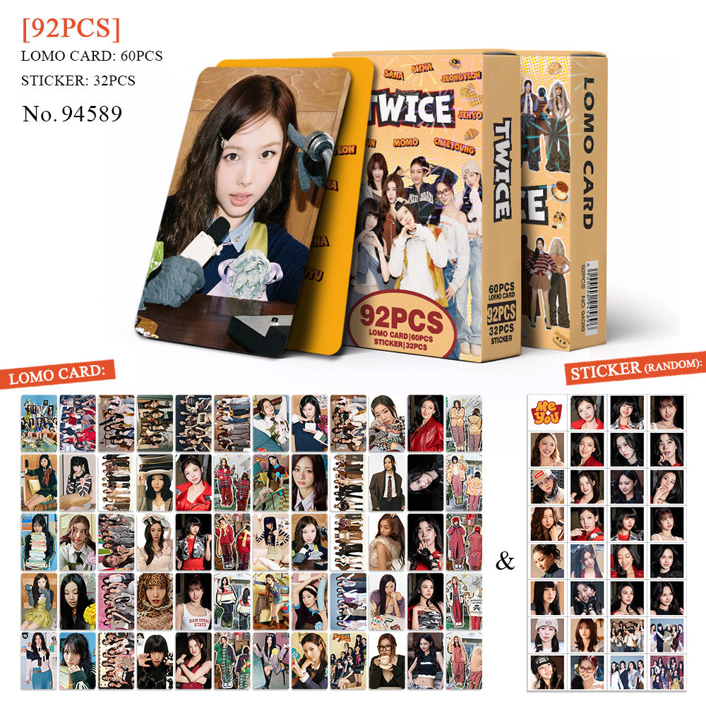 92PCS TWICE TEN: The Story Goes On Photocard Sticker