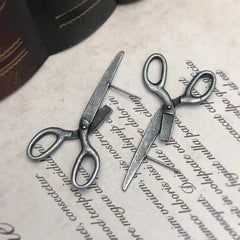 Retro Scissors Stud Earrings Gift