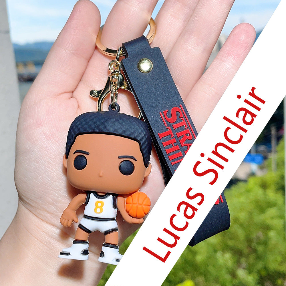 TV Figure Pendant Keychain