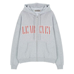 Ian Same Black Zip Up Hooded Jacket