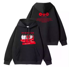 BANGTAN WORLD TOUR 2026 Printed Zipper Hoodie