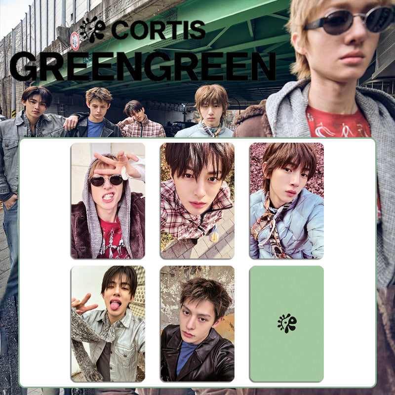 CORTIS "GREENGREEN" Photocard Draw Collection