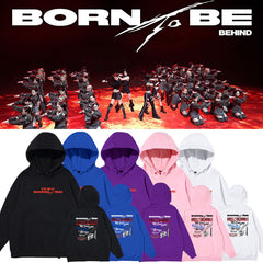 KPOP Album BORN TO BE Print Pullover Hoodie