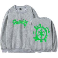 Unisex Kpop Gnarly Logo Crew Neck Sweatshirt