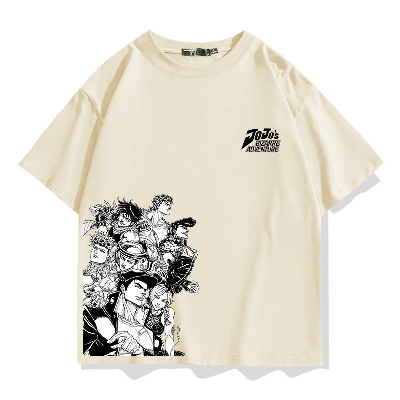 Men's JOJO Short Sleeve Loose T-Shirt