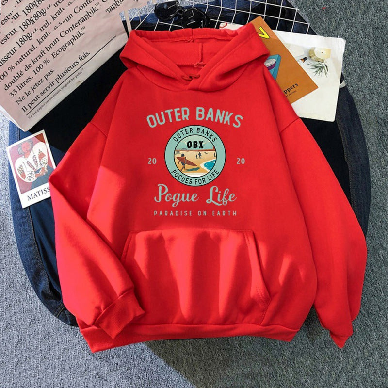 Retro TV Series Printed Hoodie