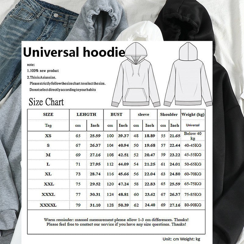 Women's Kpop DYNAMITE Candy-colored Loose Hoodie