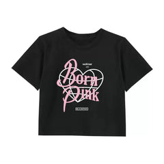 BORN PINK TOUR Crop T-shirt Vest
