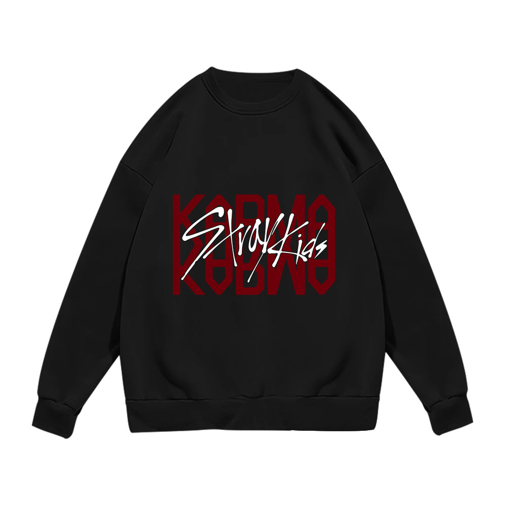 SKZ KARMA Album Characters Retro Sweatshirt