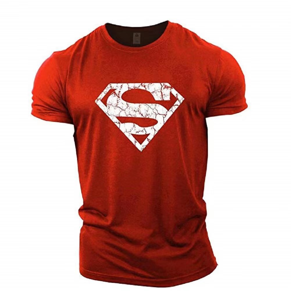 Men's Sports Fitness Loose Casual T-shirt