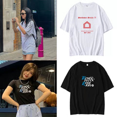 Wendy Seulgi Same Cotton Short-sleeved T-shirt