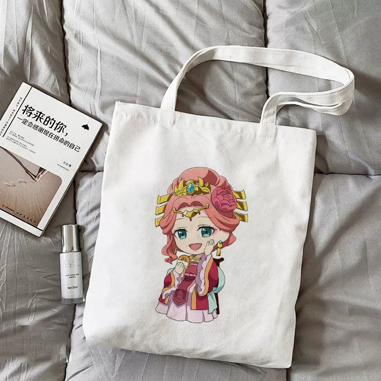 Anime Canvas Shoulder Bag