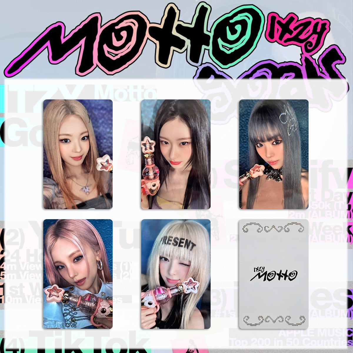 ITZY Album MOTTO PhotoCard Draw