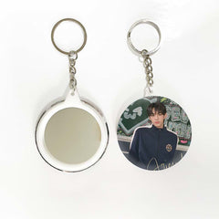 TWS "BBF" Badge Mirror Keychain