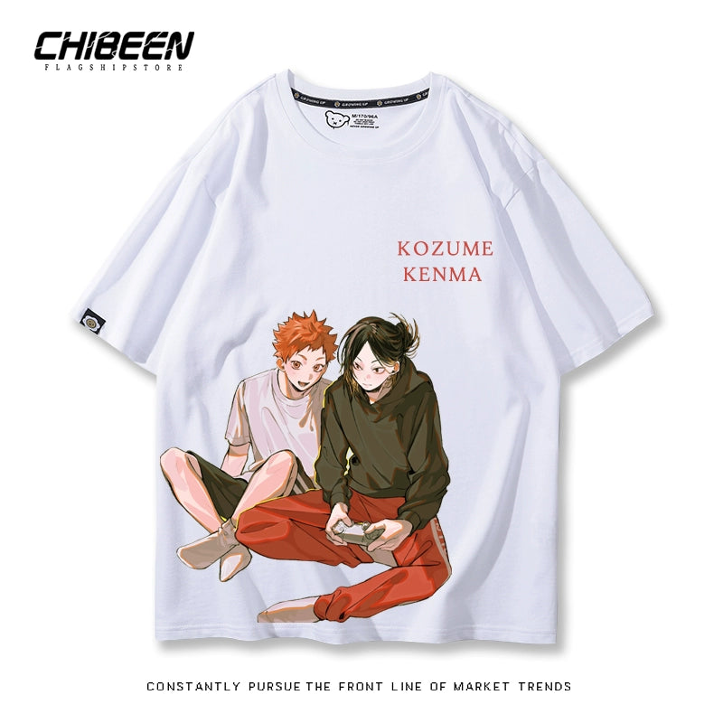 Kenma Graphic Print Short Sleeve T-Shirt