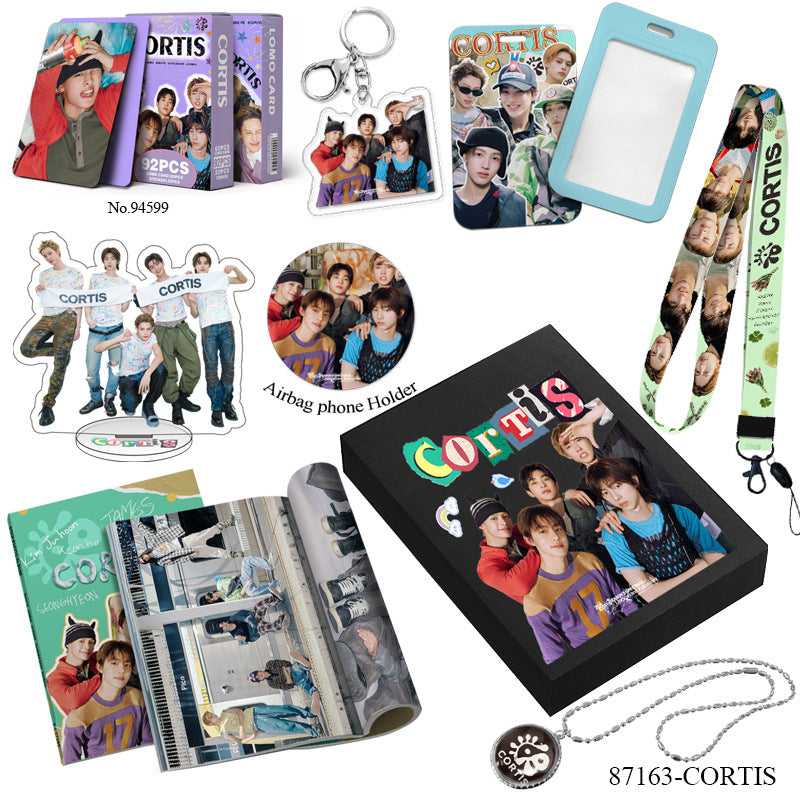 Exquisite CORTIS Keyring Photocard Photobook Gift Box