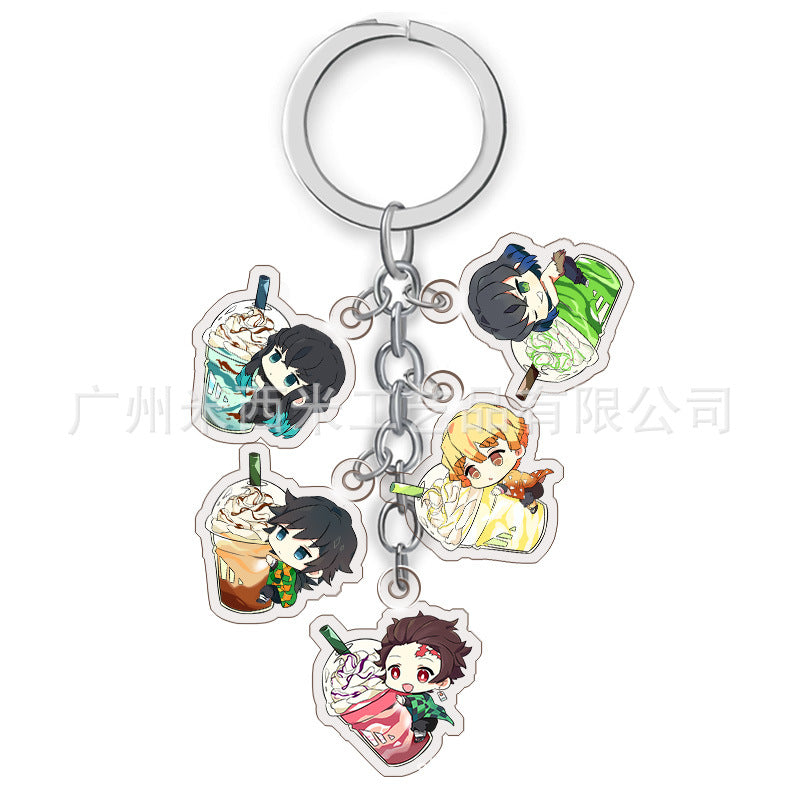 Anime Acrylic Keychain Pendant