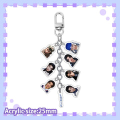 OHYUL LOUIS RYUL WOOJIN Acrylic Pendant Keychain