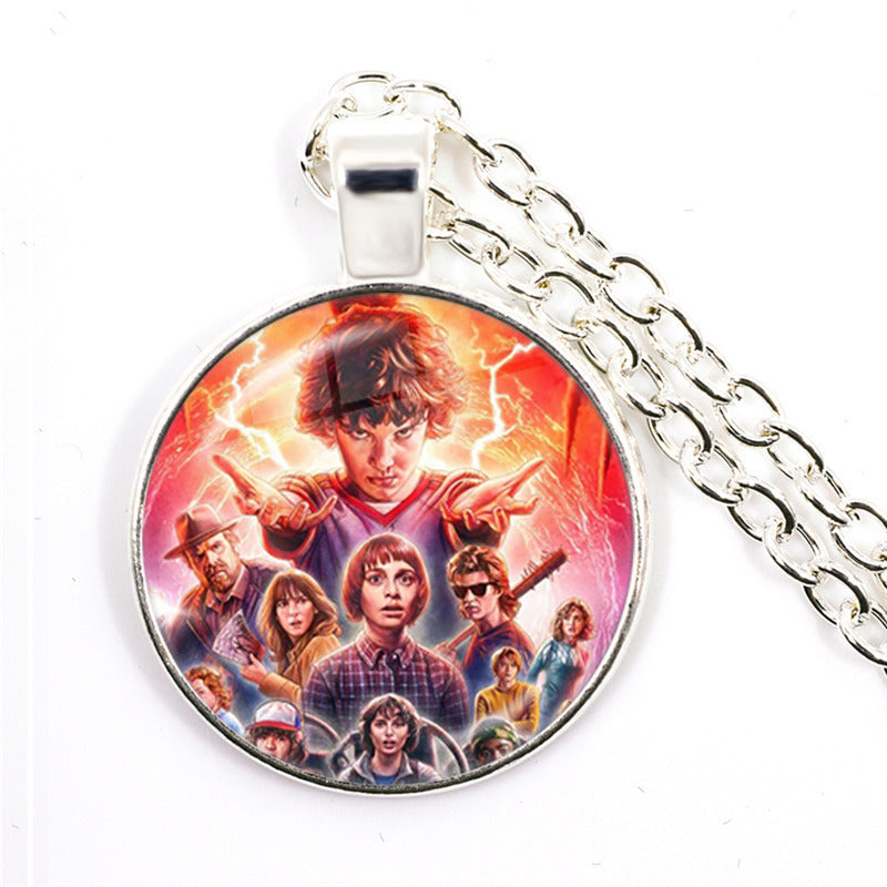 Chic Tv Gem Pendant Necklace