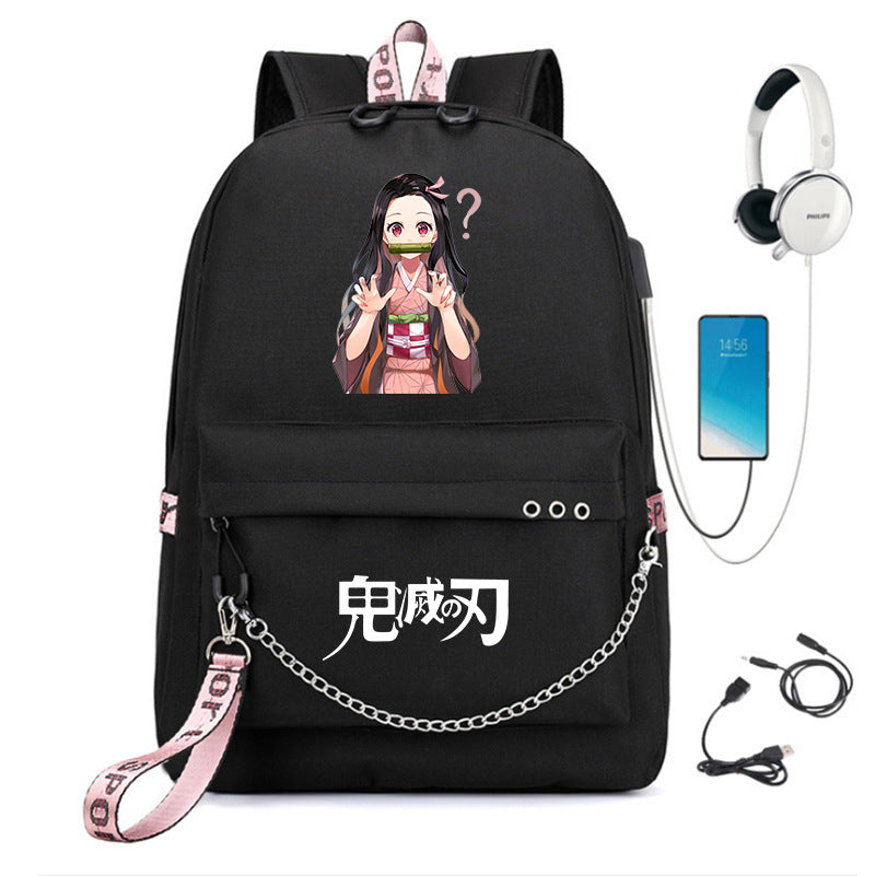 Cute Anime Large Capacity Backpack