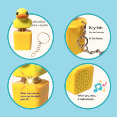That Quacks Quacking Duck Fidg Keychain