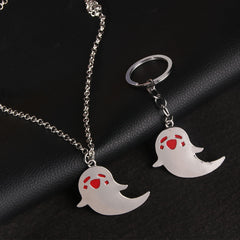 Cute Cartoon Cos Necklace Pendant Keychain