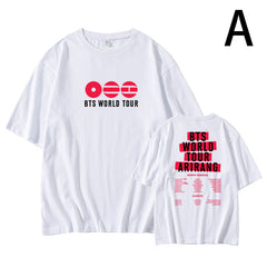 BANGTAN ARIRANG Tour Logo Short Sleeve T-Shirt