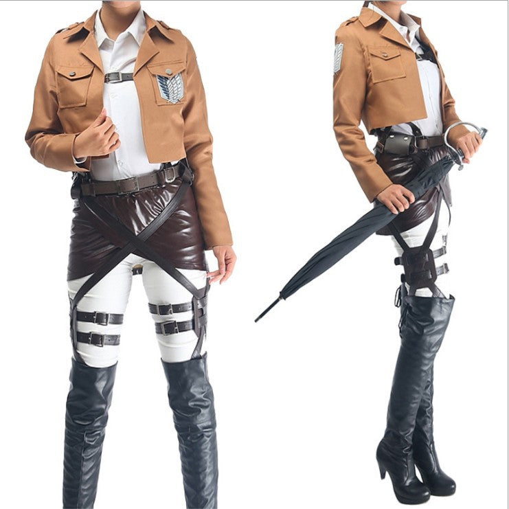 Anime Cosplay Strap Belt Suit