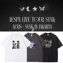 æ LIVE TOUR SYNK Short-sleeved T-shirt