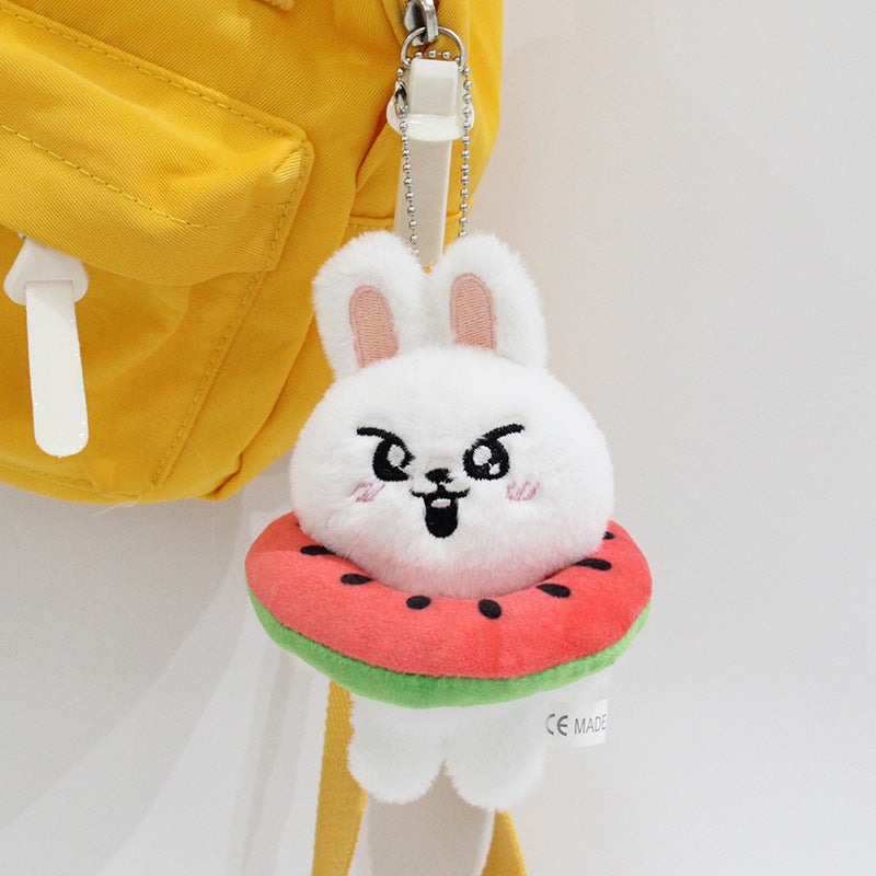 Creative KPOP Cartoon Donut Plush Toy Pendant