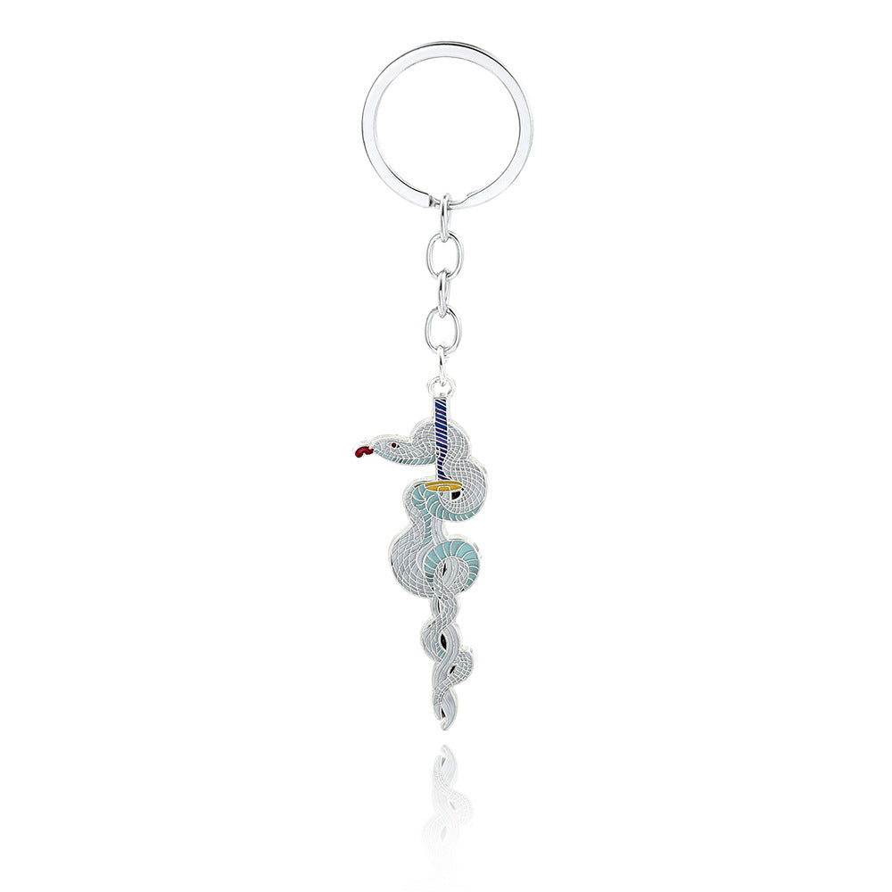 Anime Sword Metal Keychain Pendant