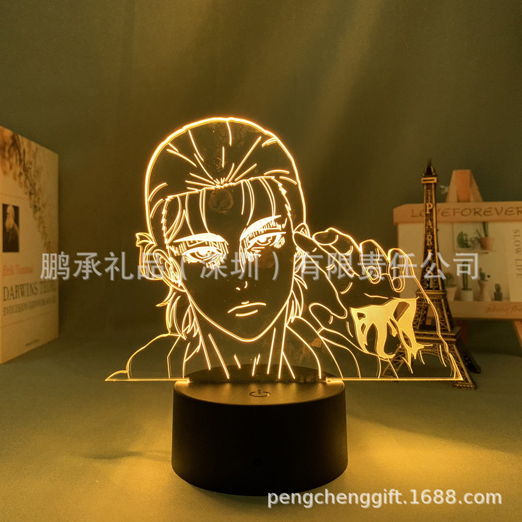 Colorful Anime Acrylic 3d Night Light