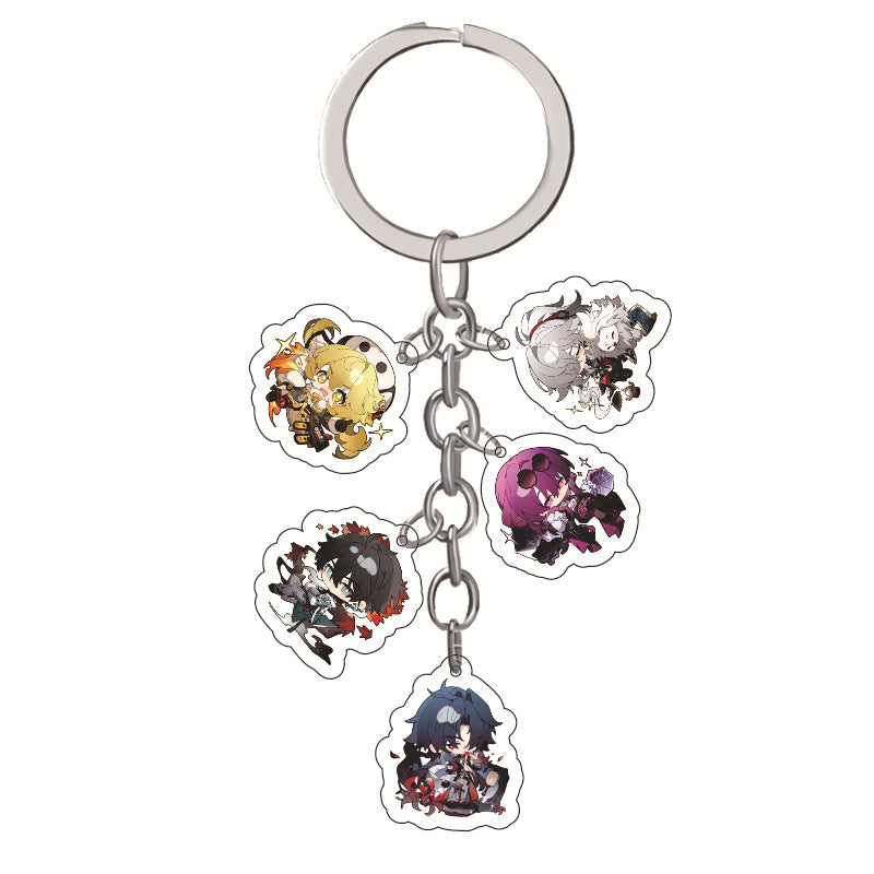 Trendy Anime Keychain Pendant