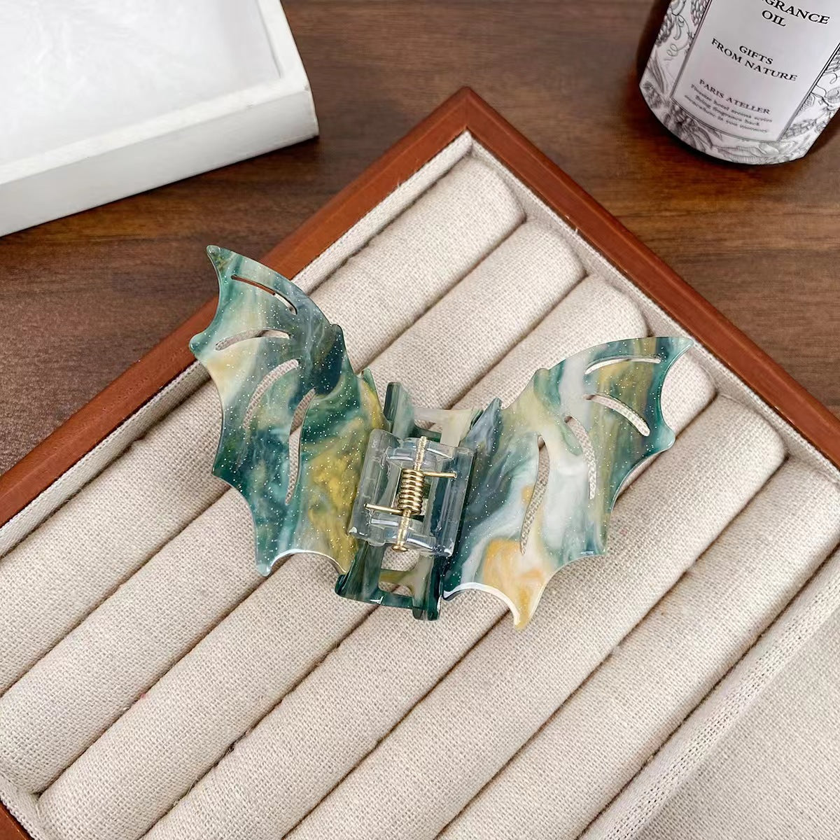 Nightweaver Bat & Spider Hair Clip