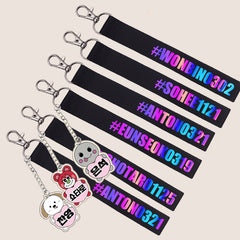 KPOP Name Lanyard Pendant