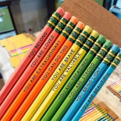 10PCS Affirmations Pencil Set