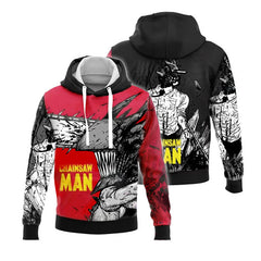 Men's Anime Digital Print Cosplay Hoodie