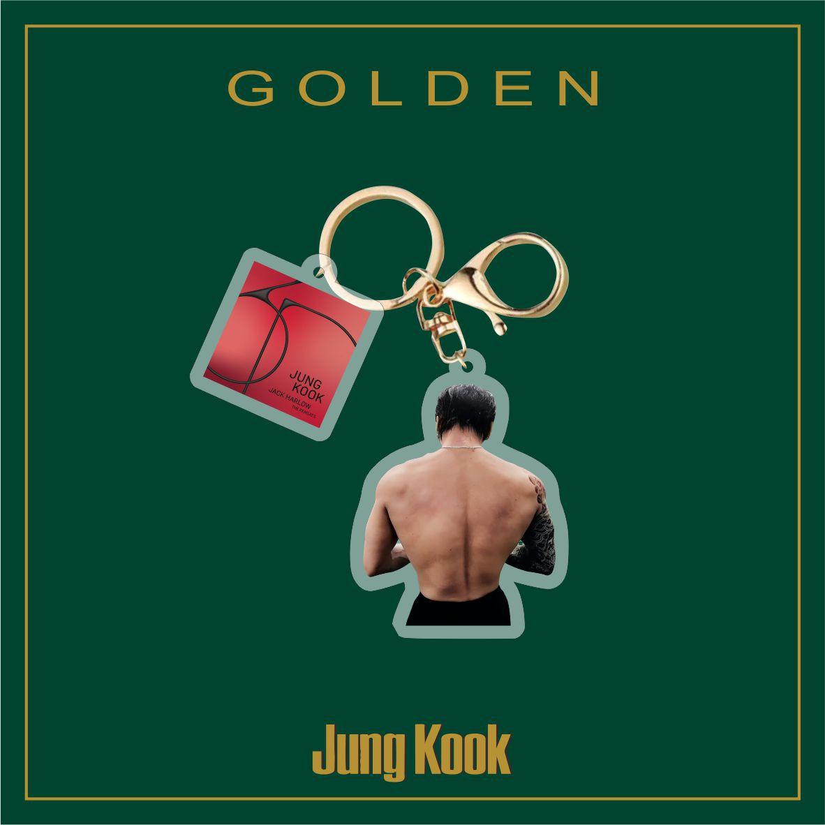 JK Album Acrylic Keychain Pendant