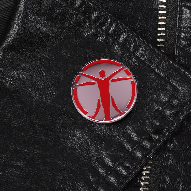 Fallout Game Brooch Metal Badge