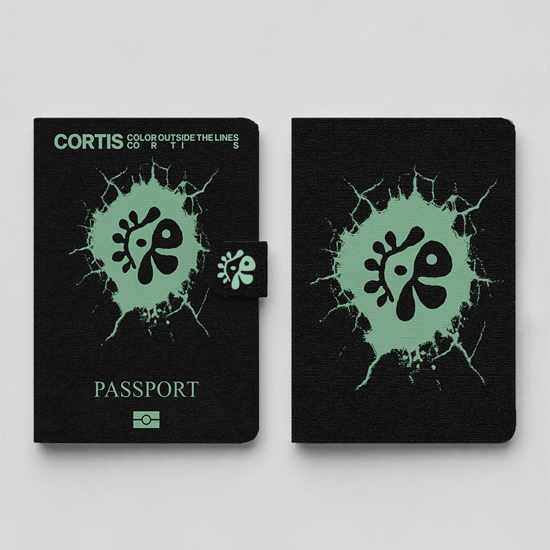 CORTIS Portable PU Passport Holder