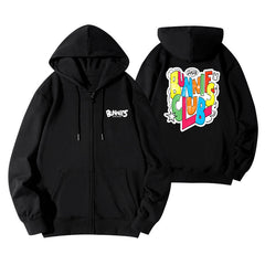 BUNNIES CLUB Pullover Zipper Hoodie