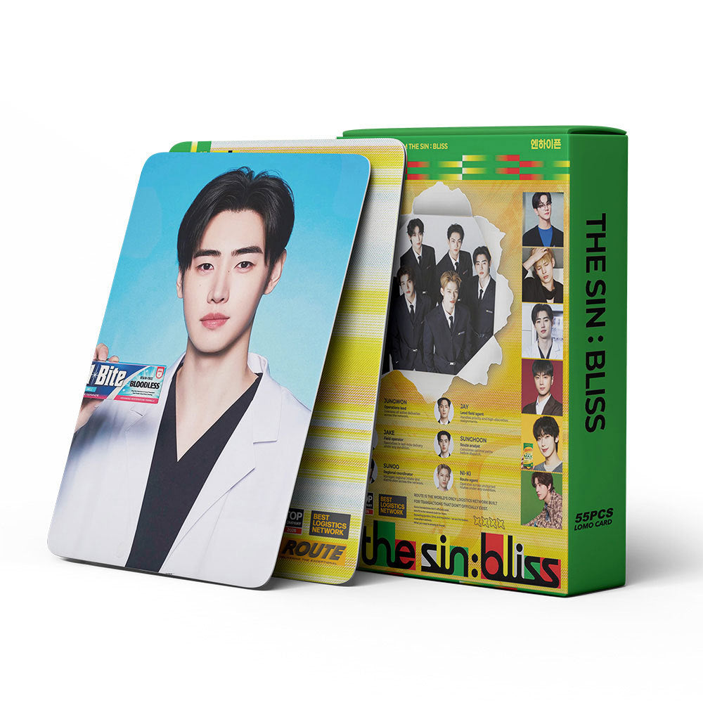 55PCS EN- ALBUM The Sin Bliss Photocard