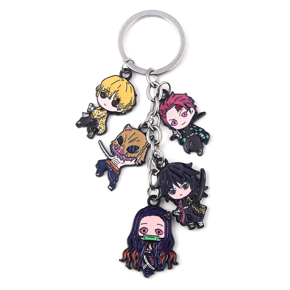 Cartoon Anime Character Keychain Pendant