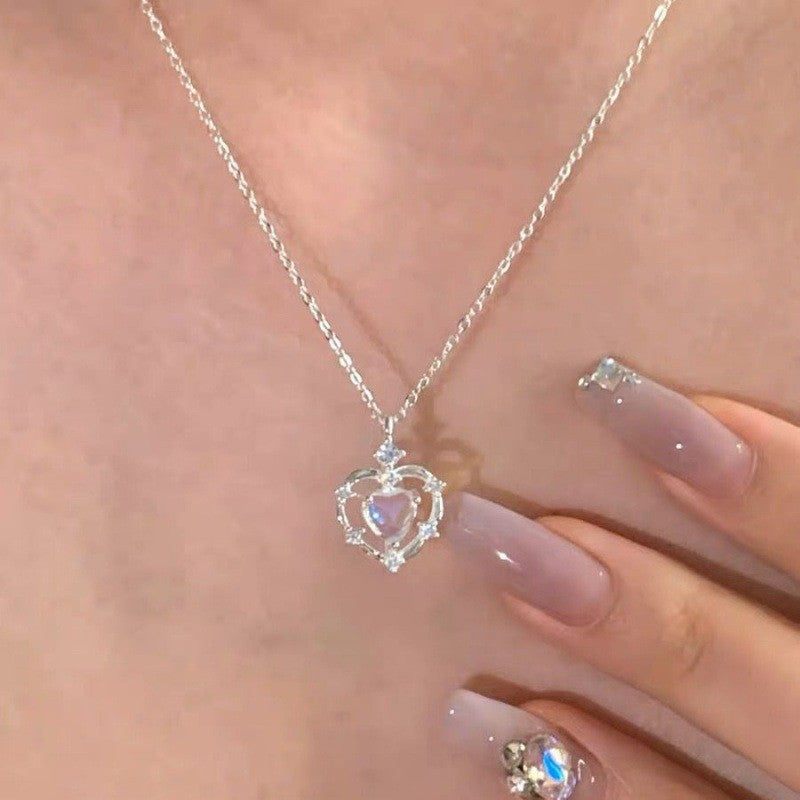 Star and Moon Pendant Necklace