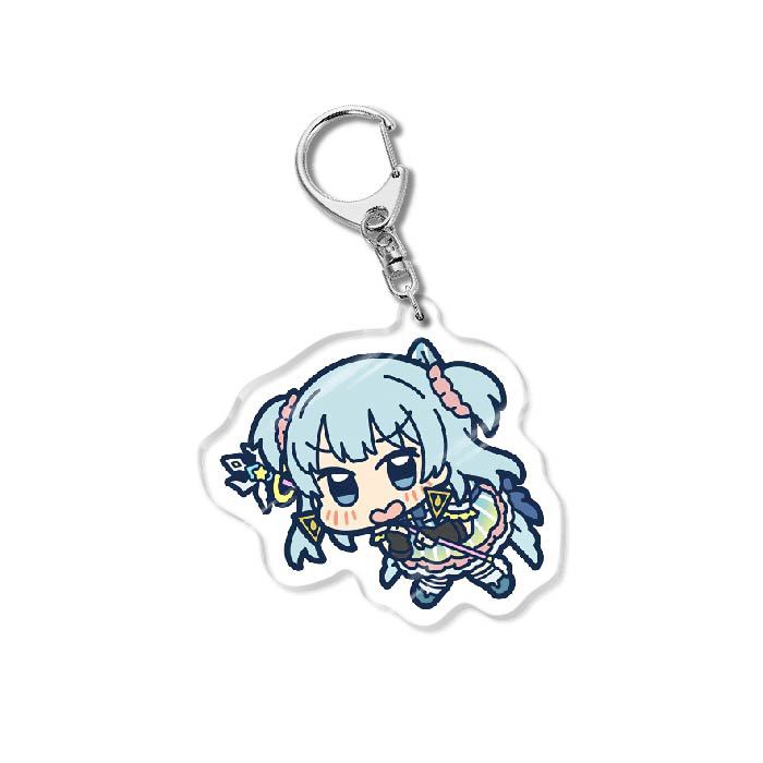 Cute Anime Acrylic Keychain Pendant