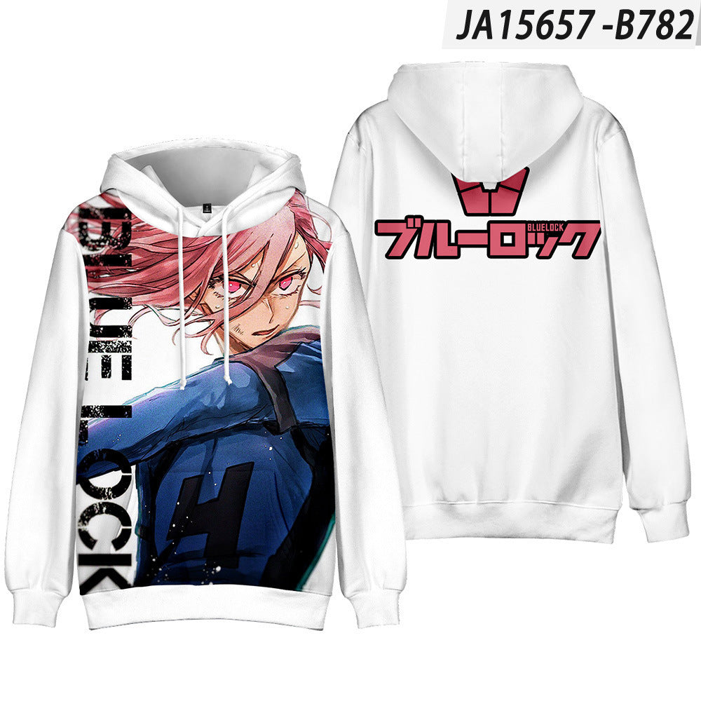 Unisex Anime 3d Casual Pullover Hoodie