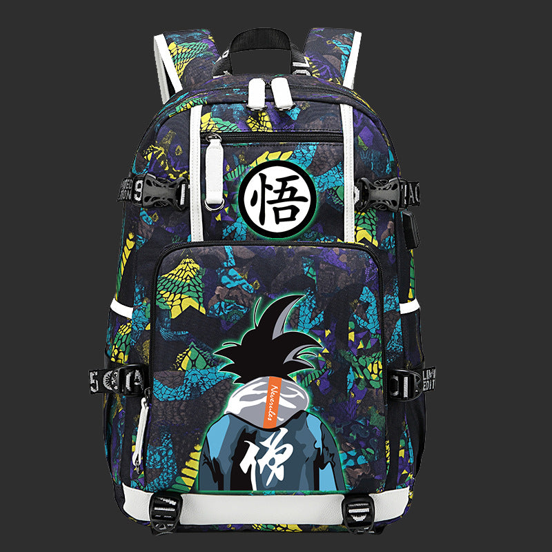 Trendy Anime Luminous Backpack