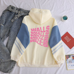 Casual Louis Walls Print Fashion Loose Hoodie